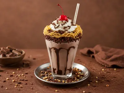 Chocolate Icecream Falooda