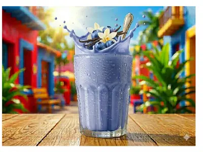 Blueberry Lassi