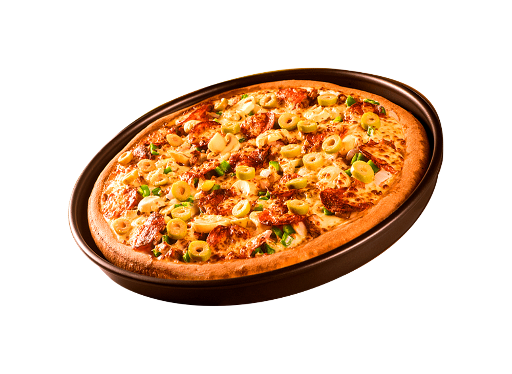 Chicken Turkish Pizza